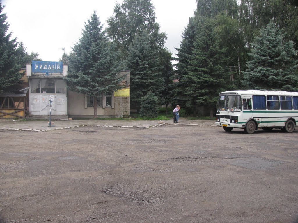 Жидачів, автостанція (Gydachiv. avtoboos station), Жидачов
