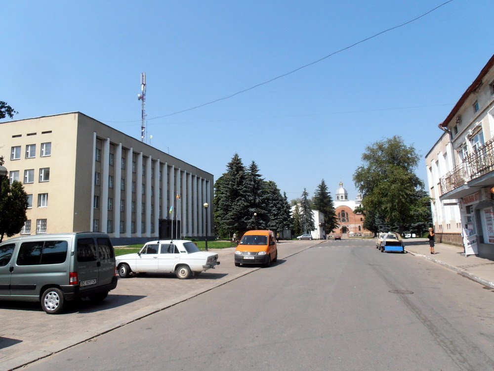 Zhydachiv town, Жидачов