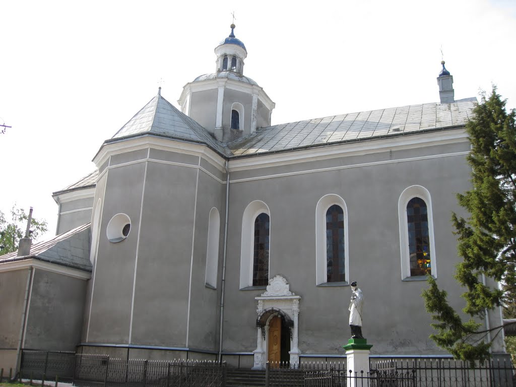 Золочів (Львівська обл.) - Воскресенська церква (1624-1627 рр.), Золочев