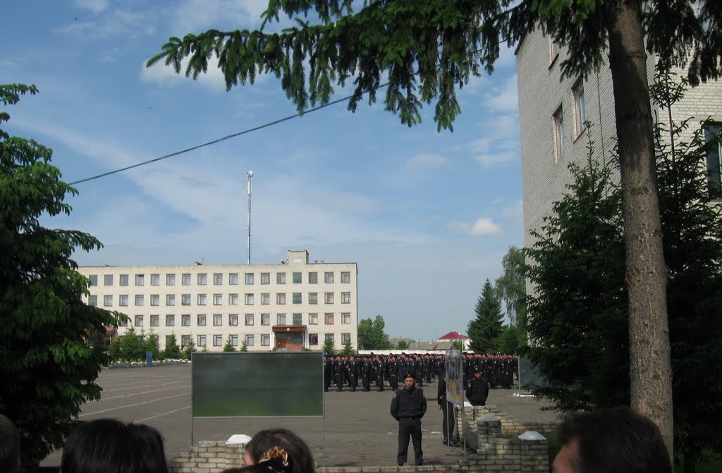 в/ч 3007, плац (май 2010), Золочев