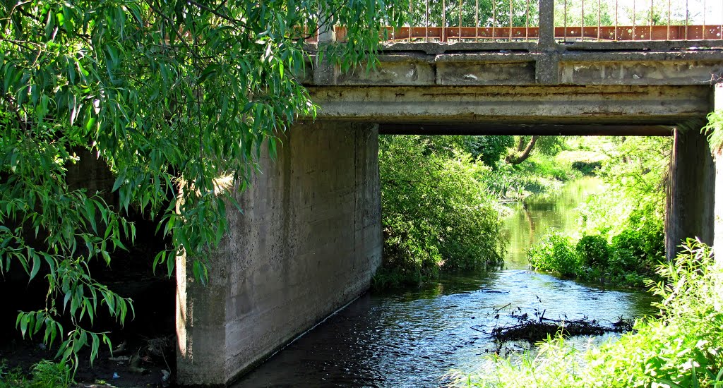 Мост через речушку Камянку., Каменка-Бугская