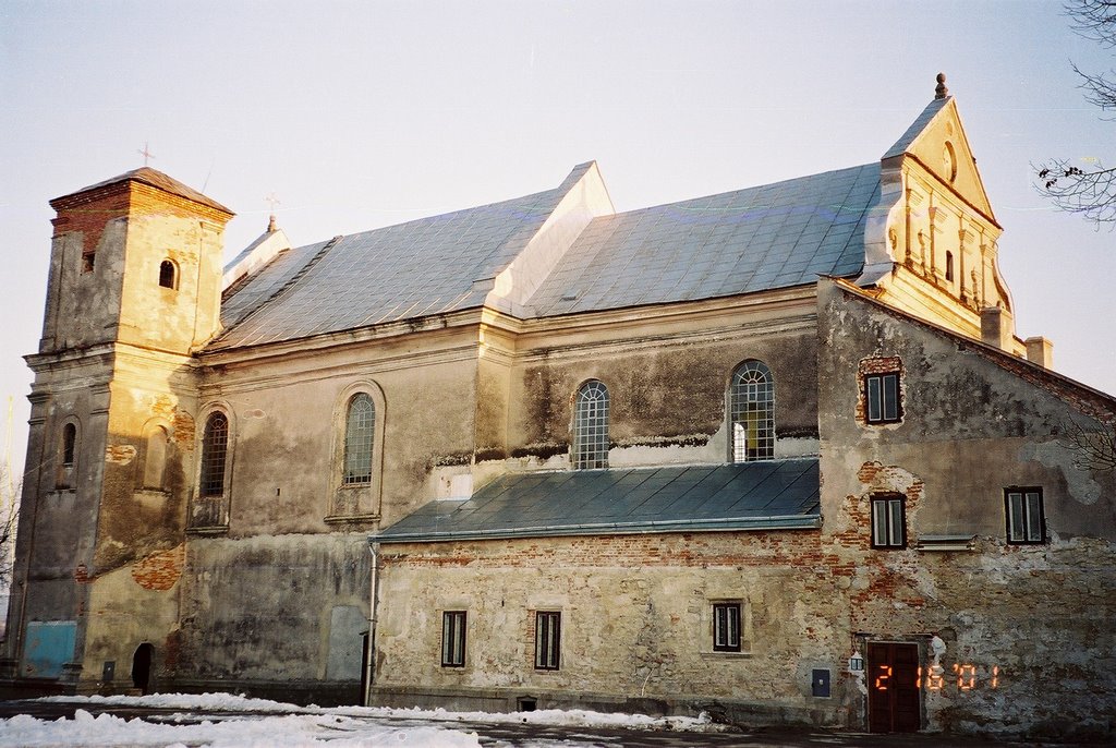Kościół Św. Ap. Piotra i Pawła - Przemyślany - stan z 2001 roku..., Перемышляны