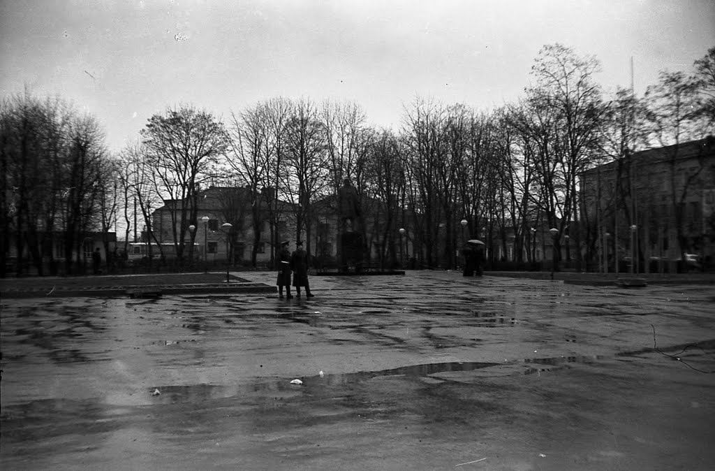Центральная площадь - Яворов 1980 г., Яворов