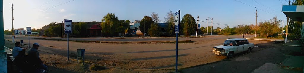 Панорама возле Автовокзале, Березнеговатое