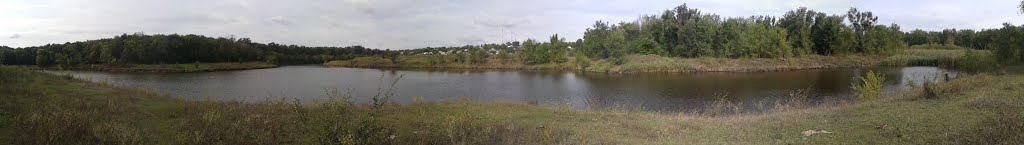Місце впадання річки Костувата в річку Мертвовід,  біля селища Братське Миколаївської області, Братское