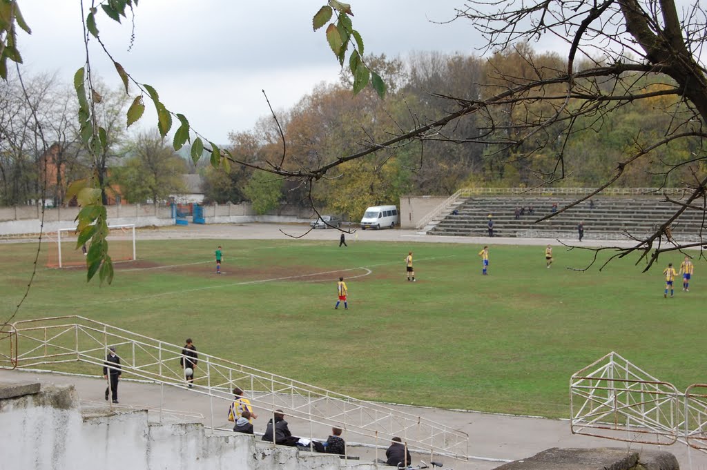 футбол на стадионе, Братское