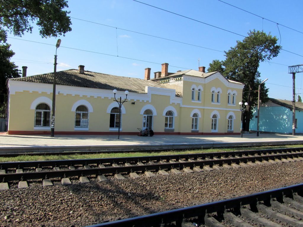 Веселиново, обновлённый вокзал, Веселиново