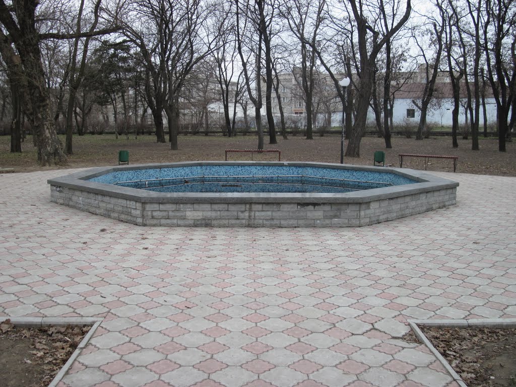 фонтан в парке 1 мая, Вознесенск