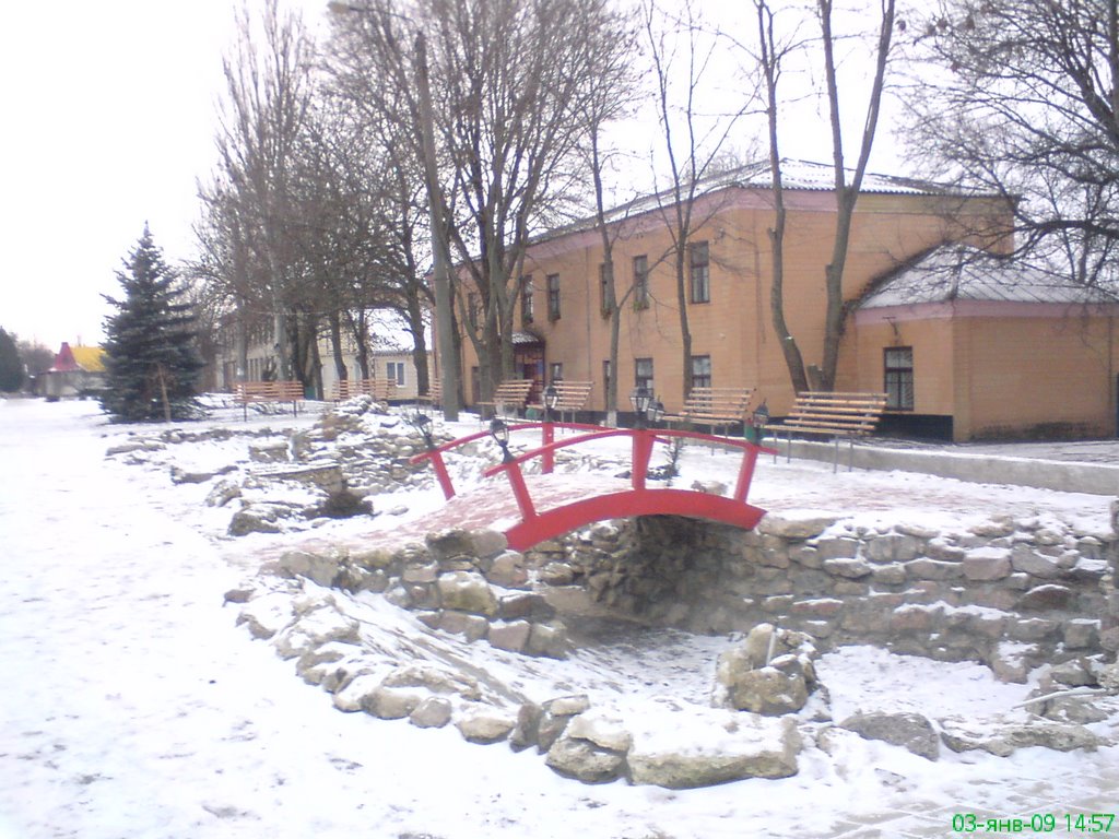 Мост на улице К. Маркса, Еланец