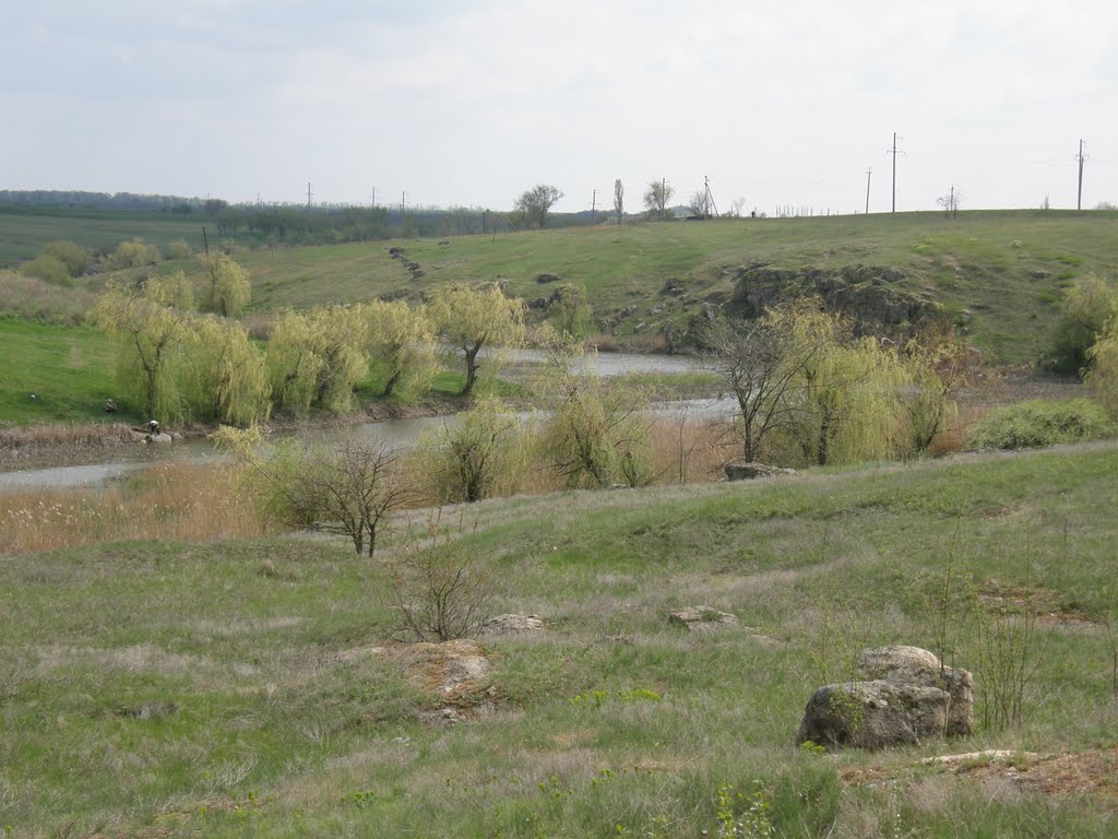 View to river G. Elanets, Еланец