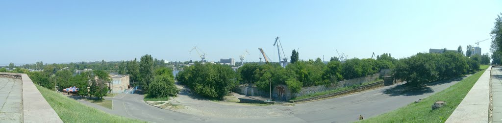 г.Николаев. вид на Киевское шоссе. панорама., Николаев