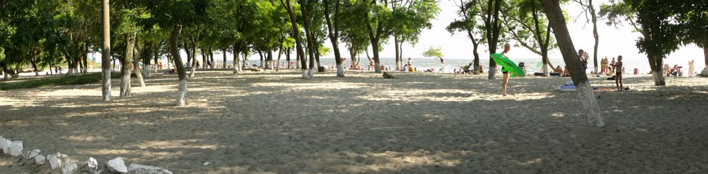 панорама міського пляжу, Очаков