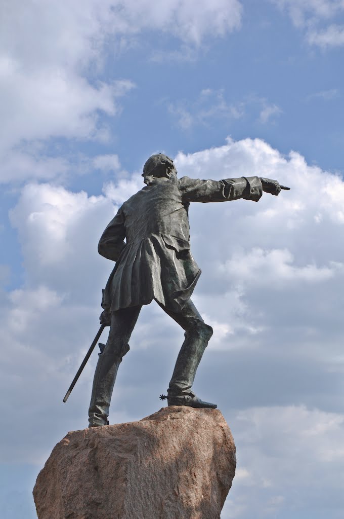 Ochakov. Monument to Alexander Suvorov., Очаков