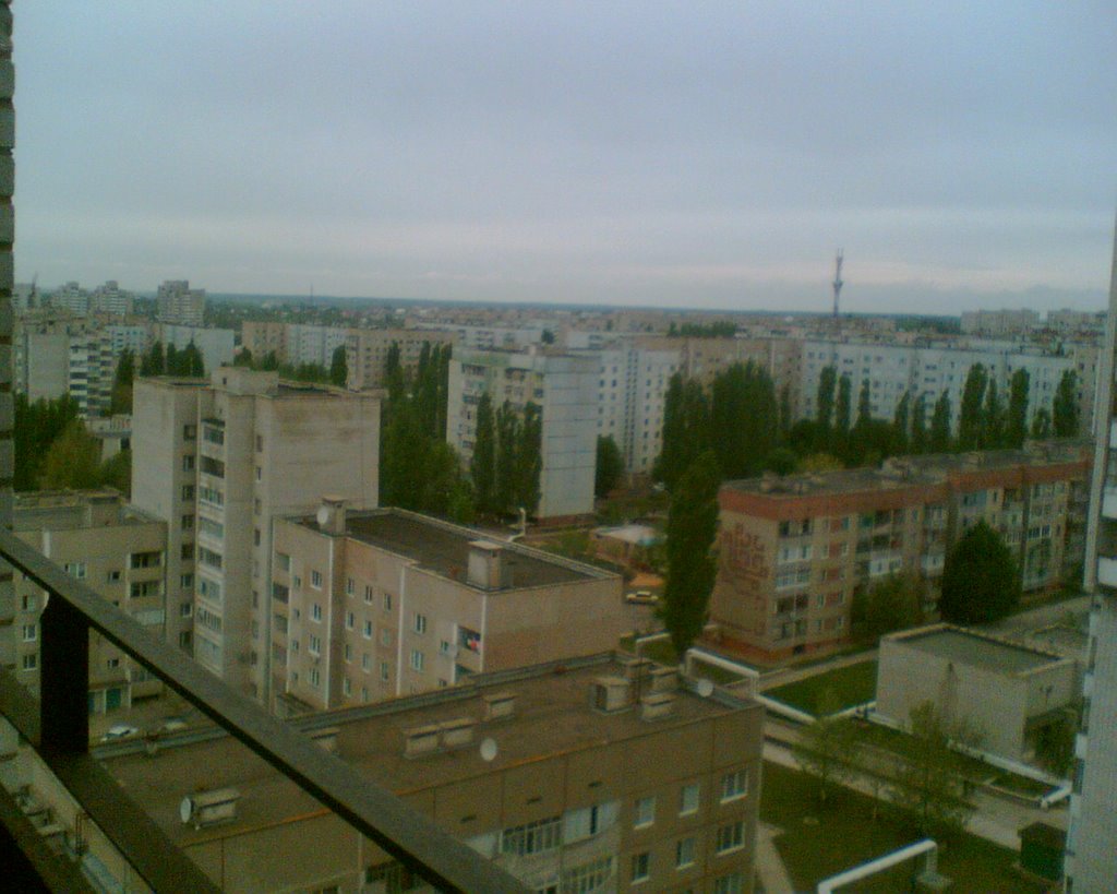 View from the roof, Южноукраинск