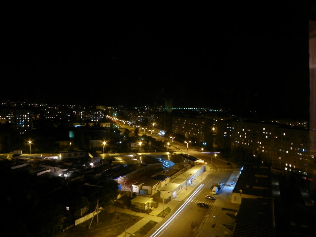 Ночной город, Южноукраинск