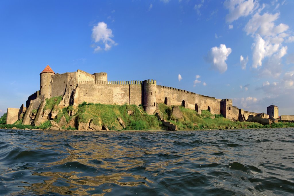 Fortress of Belgorod-Dnestrovskiy. Панорама - вид с лимана, Белгород-Днестровский