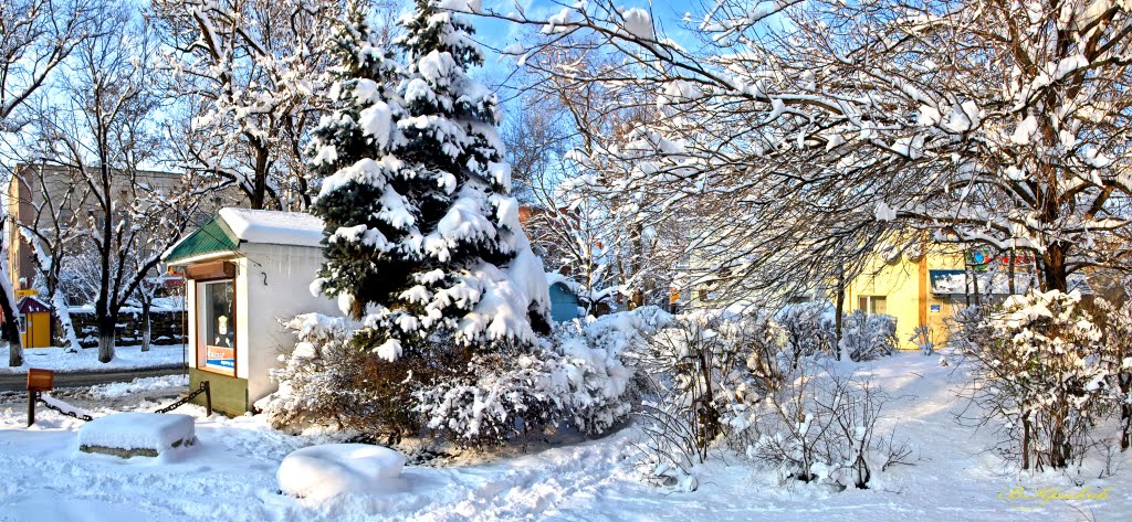 Снежный уголок города., Белгород-Днестровский