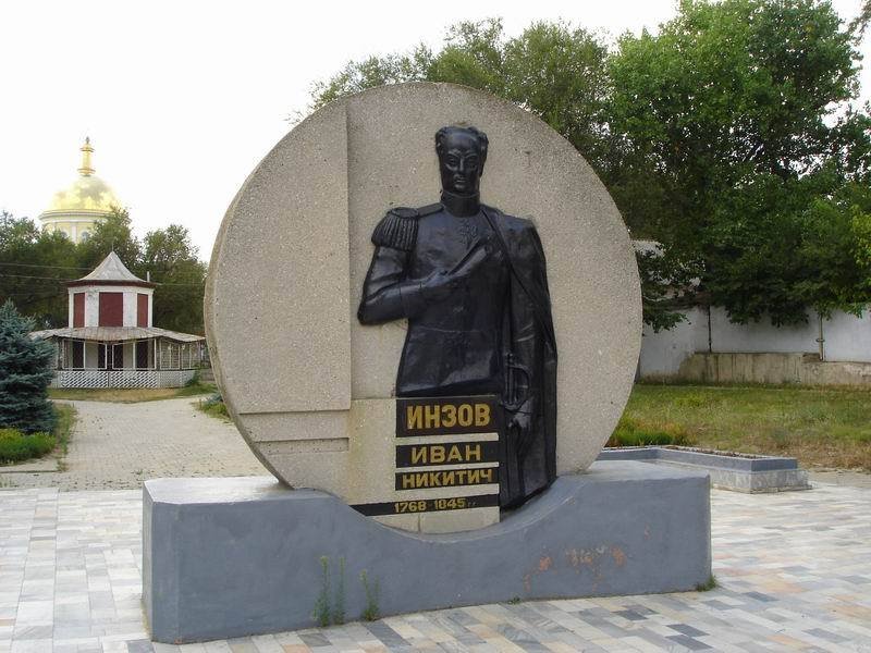 Памятник И.Н.Инзову, Болград