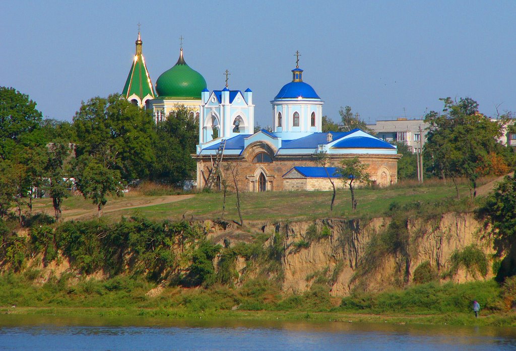 Вид с Дуная на Успенскую церковь, Измаил