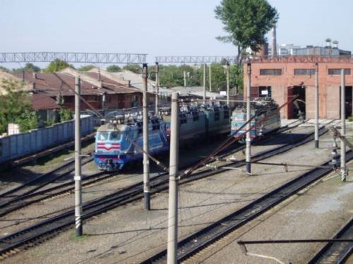 lokomotyvne depo, Котовск