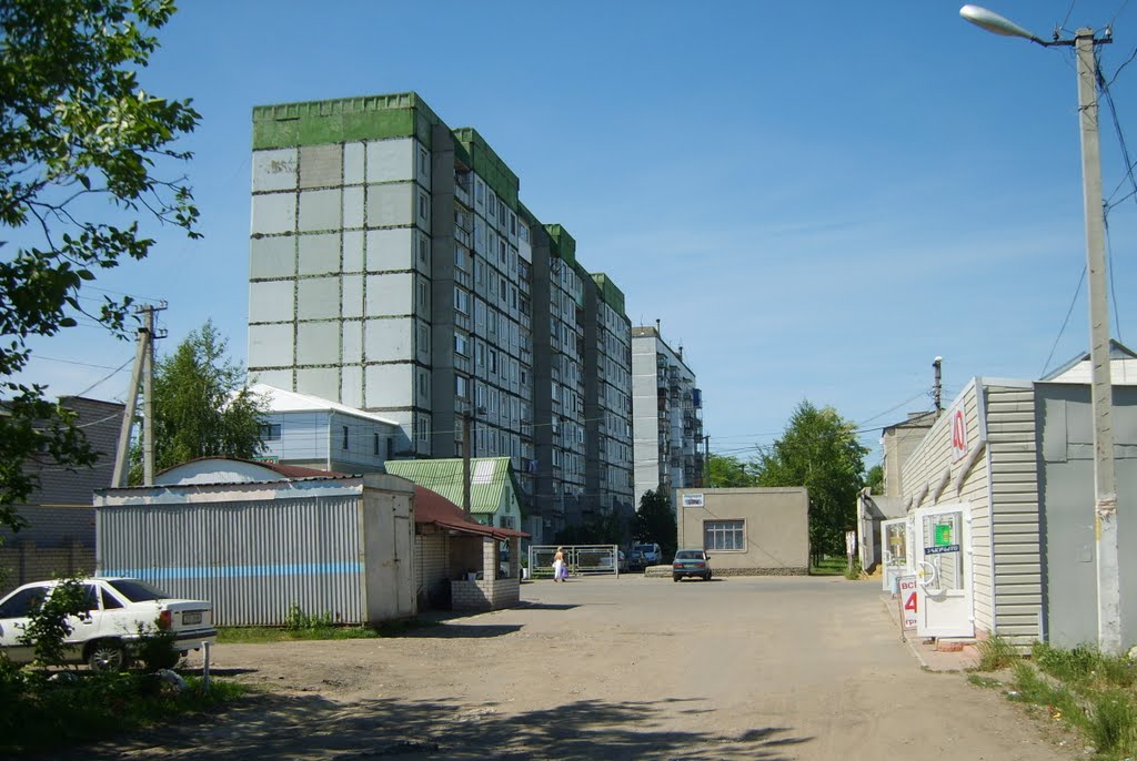 Вид на военный городок., Котовск