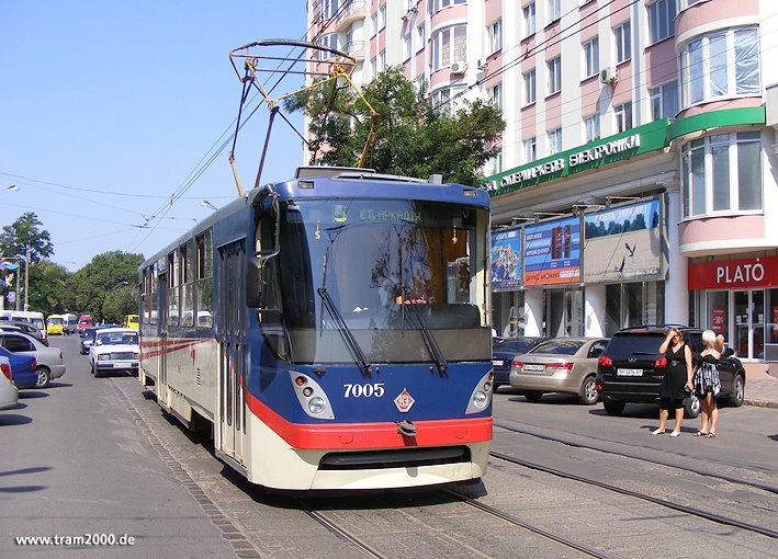Tatra-Yug T3M in der Pantelejmonovskaja uliza, Одесса
