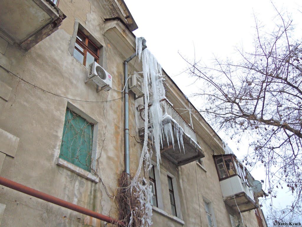Ice balcony, Одесса