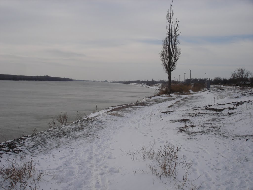Danube river, Reni, Рени
