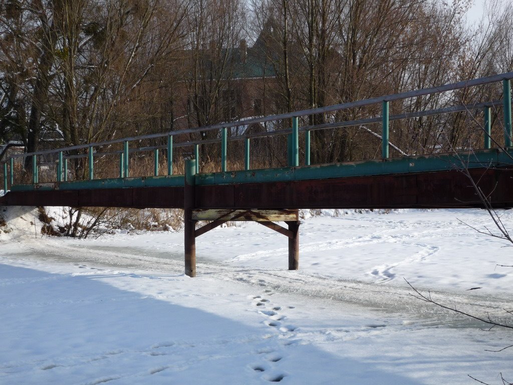Міст через р. Лохвиця поблизу Соснового парку, Лохвица
