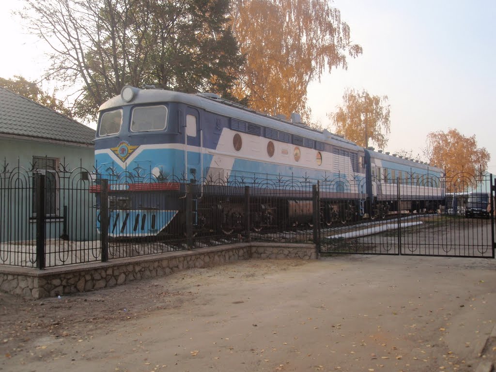 Памятник поезду, Лубны