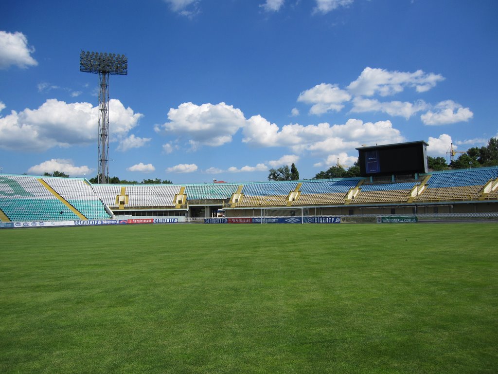 UKRAINE - Poltava - Football stadium, Полтава