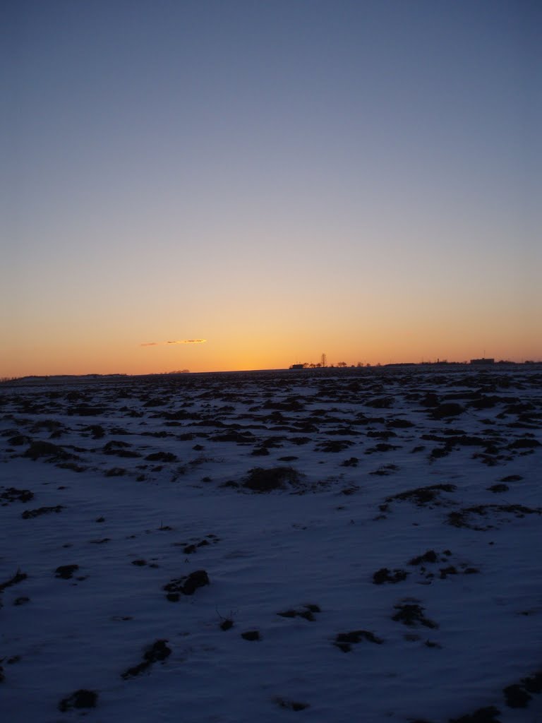 Зимовий горизонт. Winter horizon., Демидовка