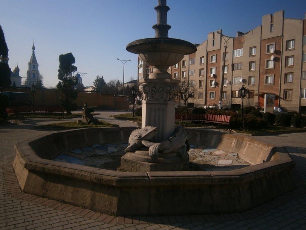 Fontain in Dubno, Дубно