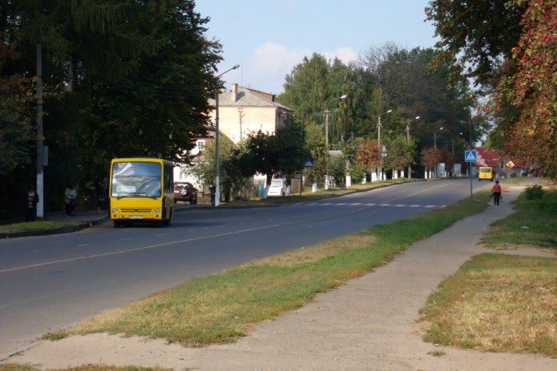 Улица Грушевского, Дубно