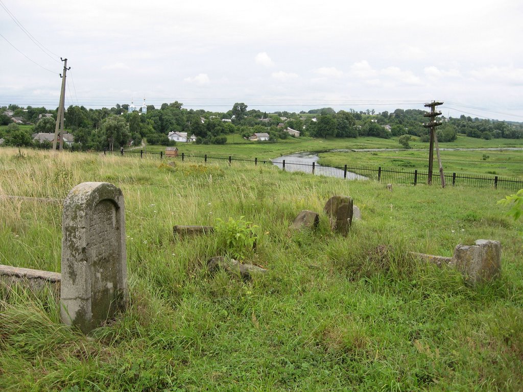 Jewish cemetery over Korchyk, Корец