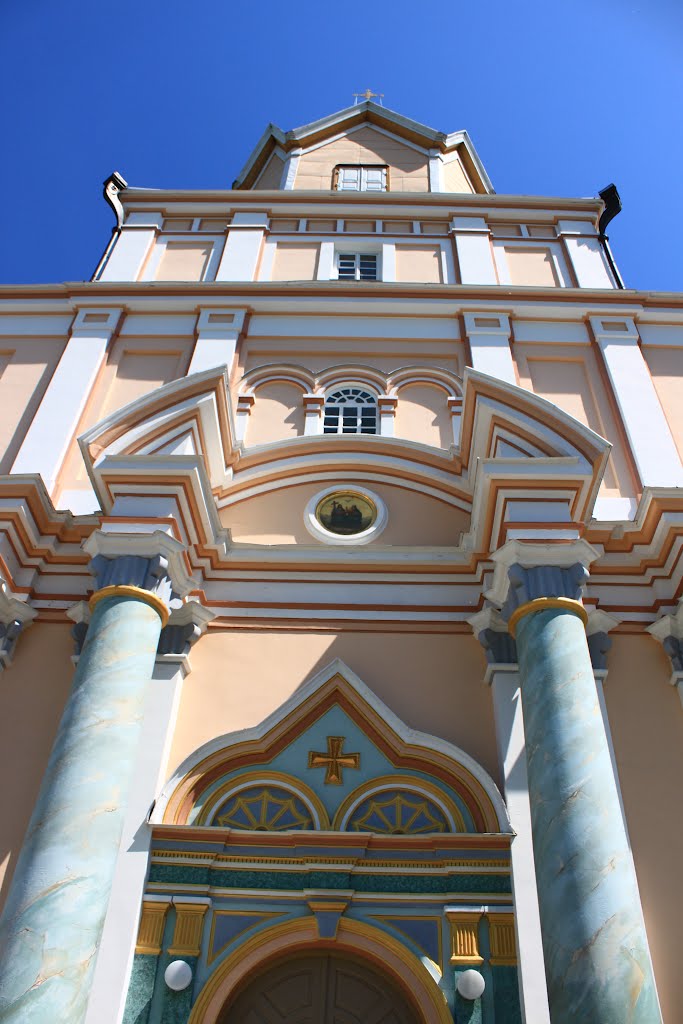 Koretsky Holy Trinity nunnery. By the entry to the Trinity church., Корец