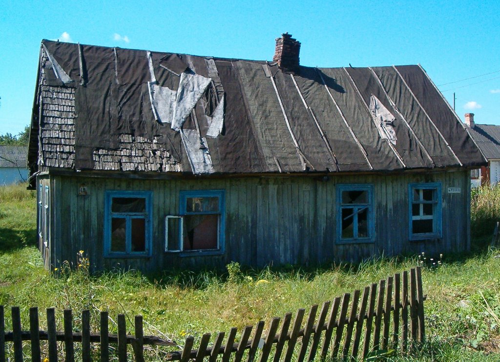 Cтарий деревяний будинок по вулиці Мокрій у Костополі, Костополь