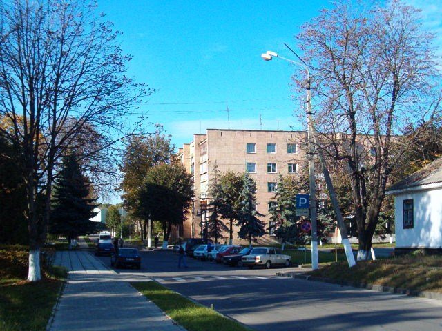 Street in Kostopil, Костополь