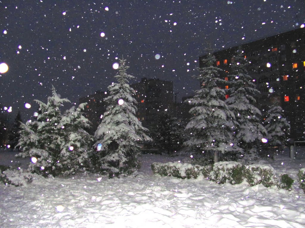 зима в Кузнецовске, Кузнецовск