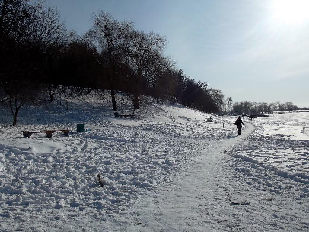winter beach, Ровно