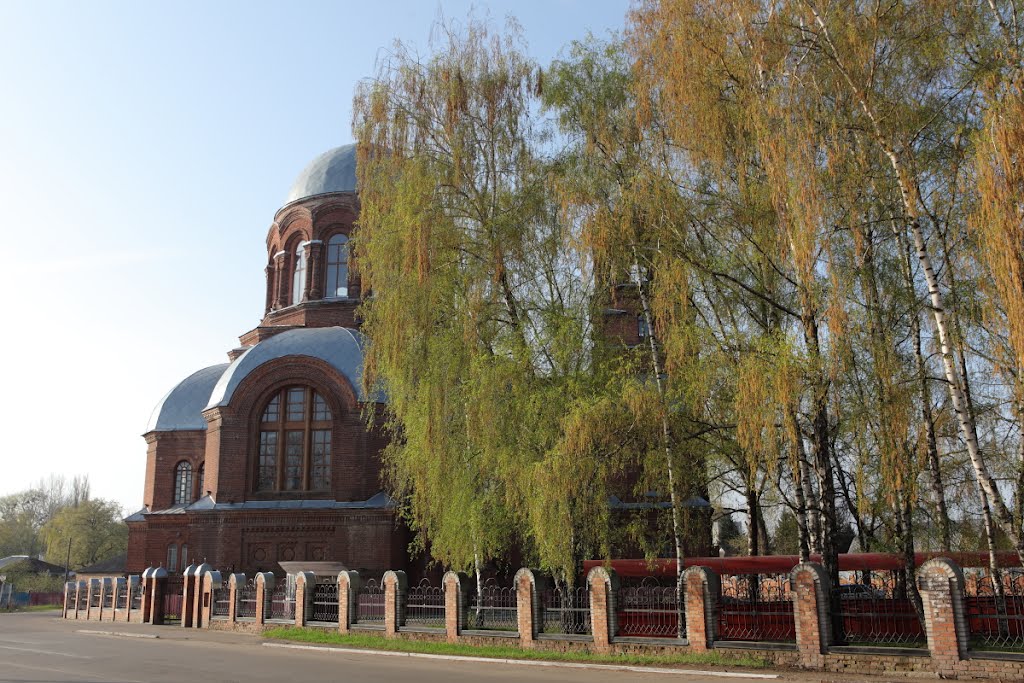 Храм Георгия Победоносца. The church of St. George., Ахтырка