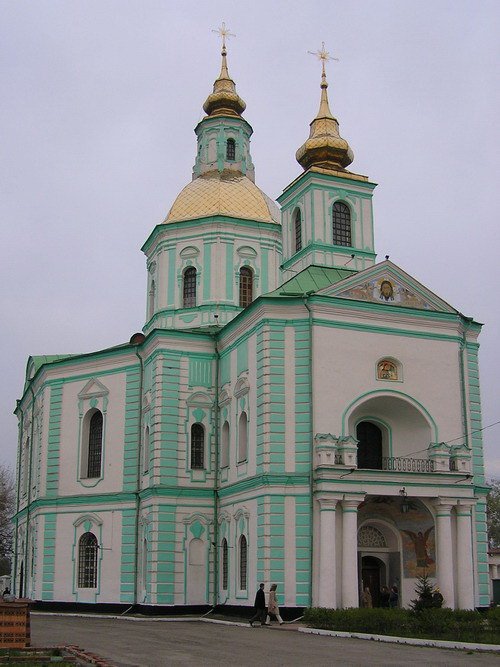Pokrovskiy cathedral. Покровський собор. Покровский собор., Ахтырка