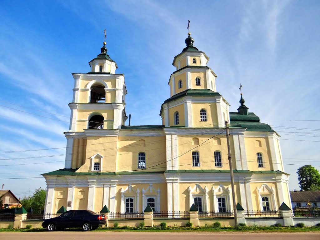 Путивль - церква Миколи Козацького, Putyvl - St. Nicholas church, 1737, Путивль