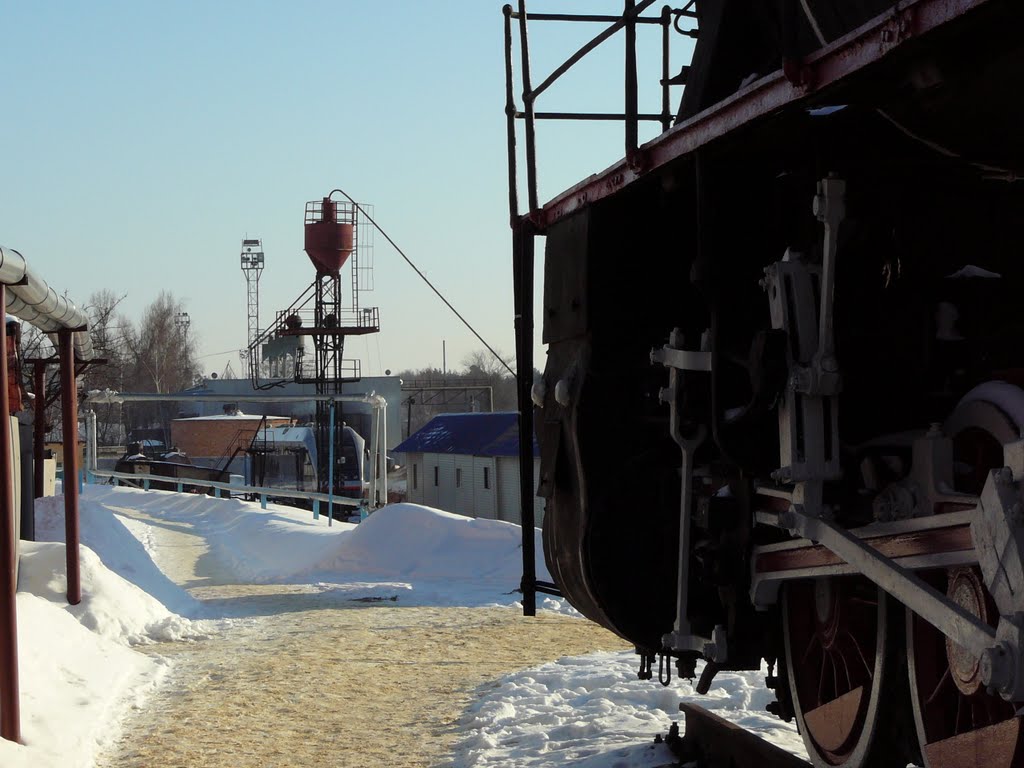 rail-way station "Smorodyne", past and present, Тростянец
