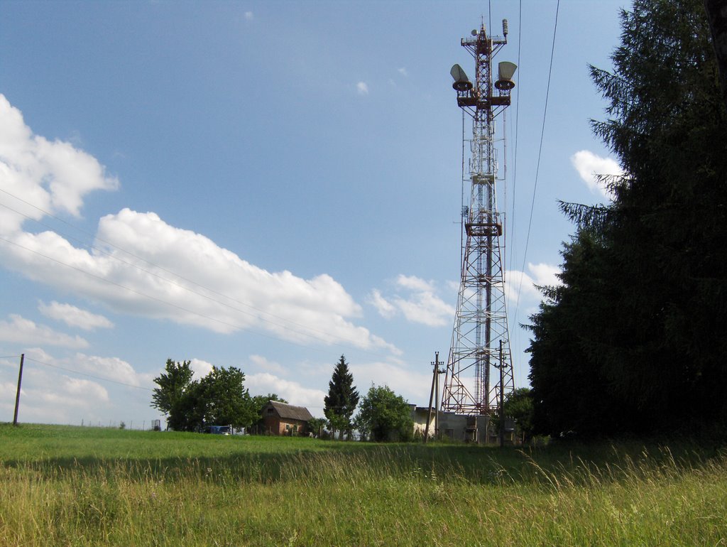 Tv tower in Berezhany, Бережаны