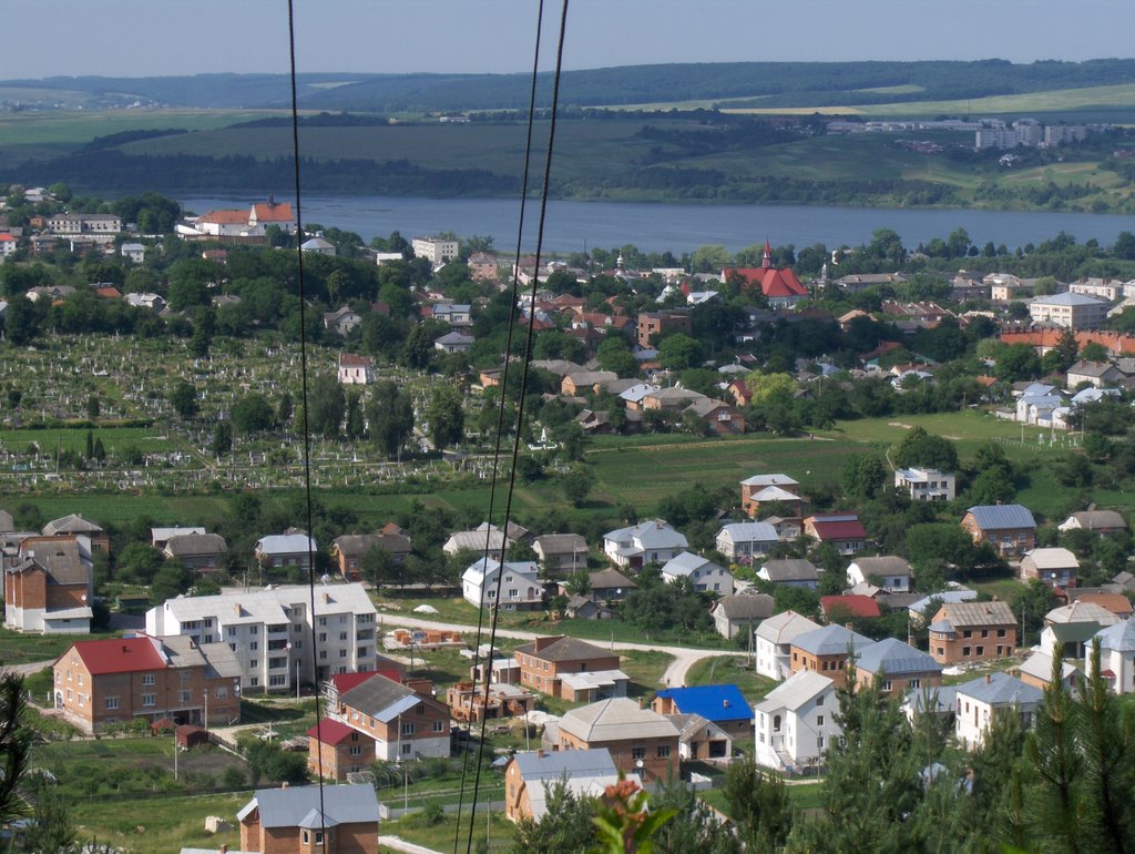 Panorama of Berezhany, Бережаны