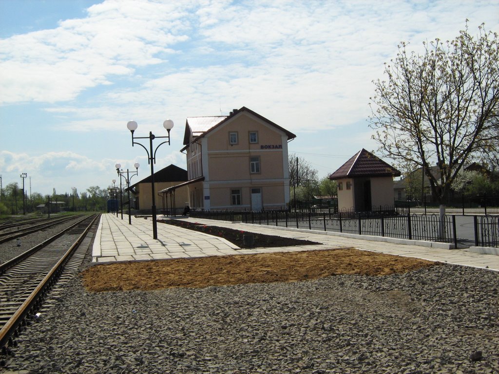 Railway station Borshchiv, Борщев