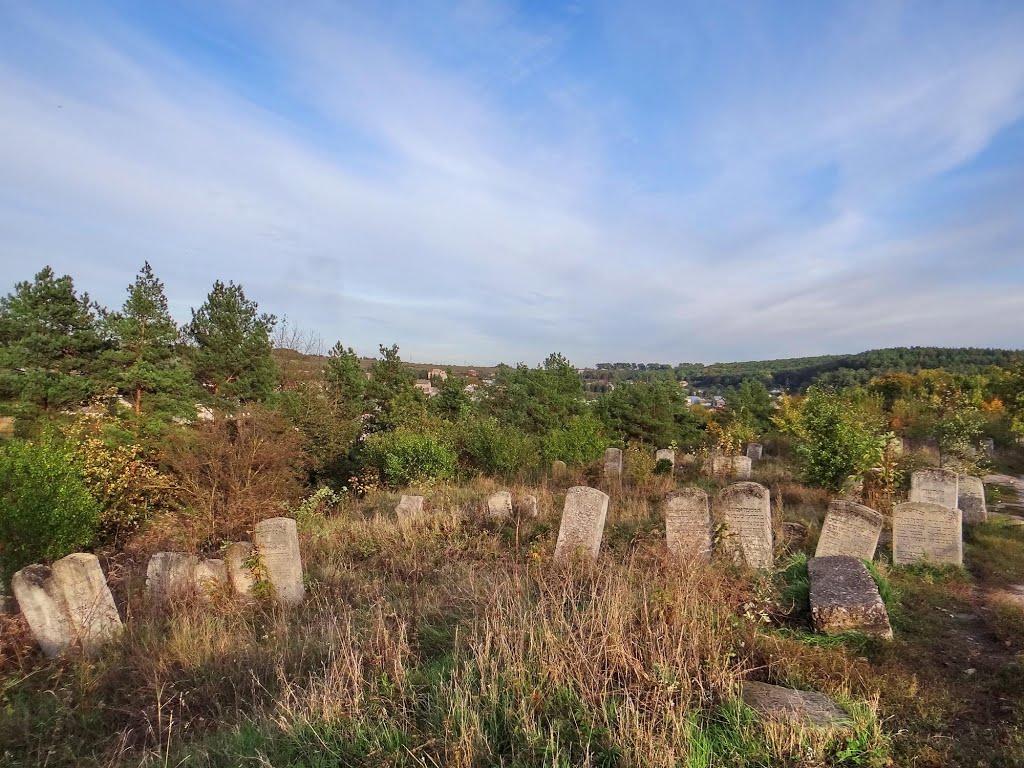Бучач - кіркут, Buchach - jewish cemetery, еврейское кладбище, Бучач