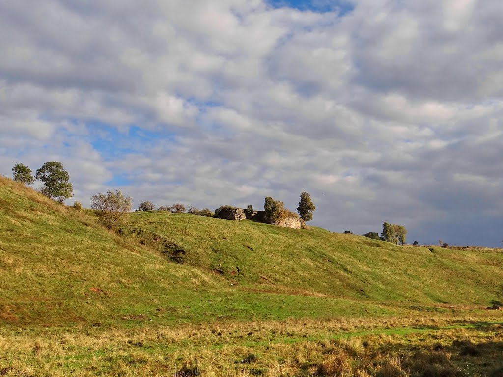 Підзамочок - мальовничі руїни, Pidzamochok - ruins, Бучач