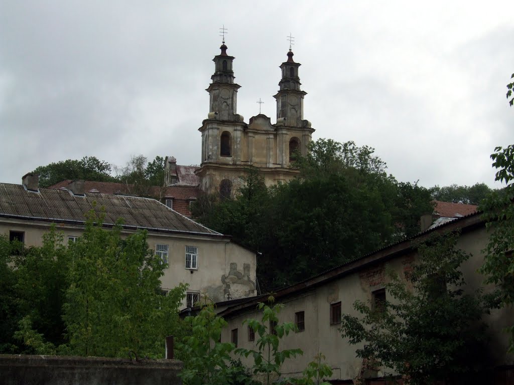 BUCZACZ (Бучач, בוצאץ) Barokowy kościół o.o. Bazylianów, Бучач